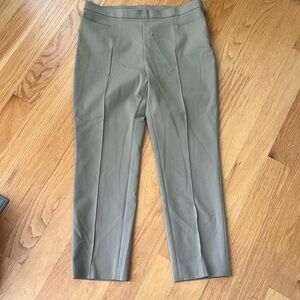 Akris Punto Franca Ankle Length Pants Size 12 khaki NWT